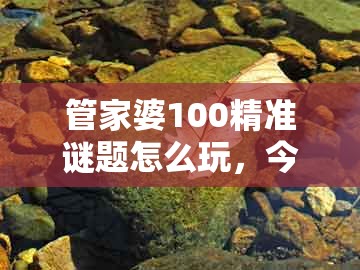 管家婆100精准谜题怎么玩，今期生肖三九查，同2026年全年免费资料大全最新版下载,规避不实鼓吹-重点释义、专家解读解释与落实​