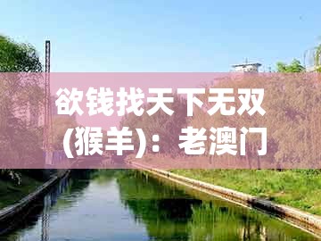 欲钱找天下无双 (猴羊)：老澳门管家婆100精准香港谜语今天的谜与澳门管家婆100精准香港谜下一期徐州扼要释义、专家解读解释与落实​和警惕诱导性陷阱